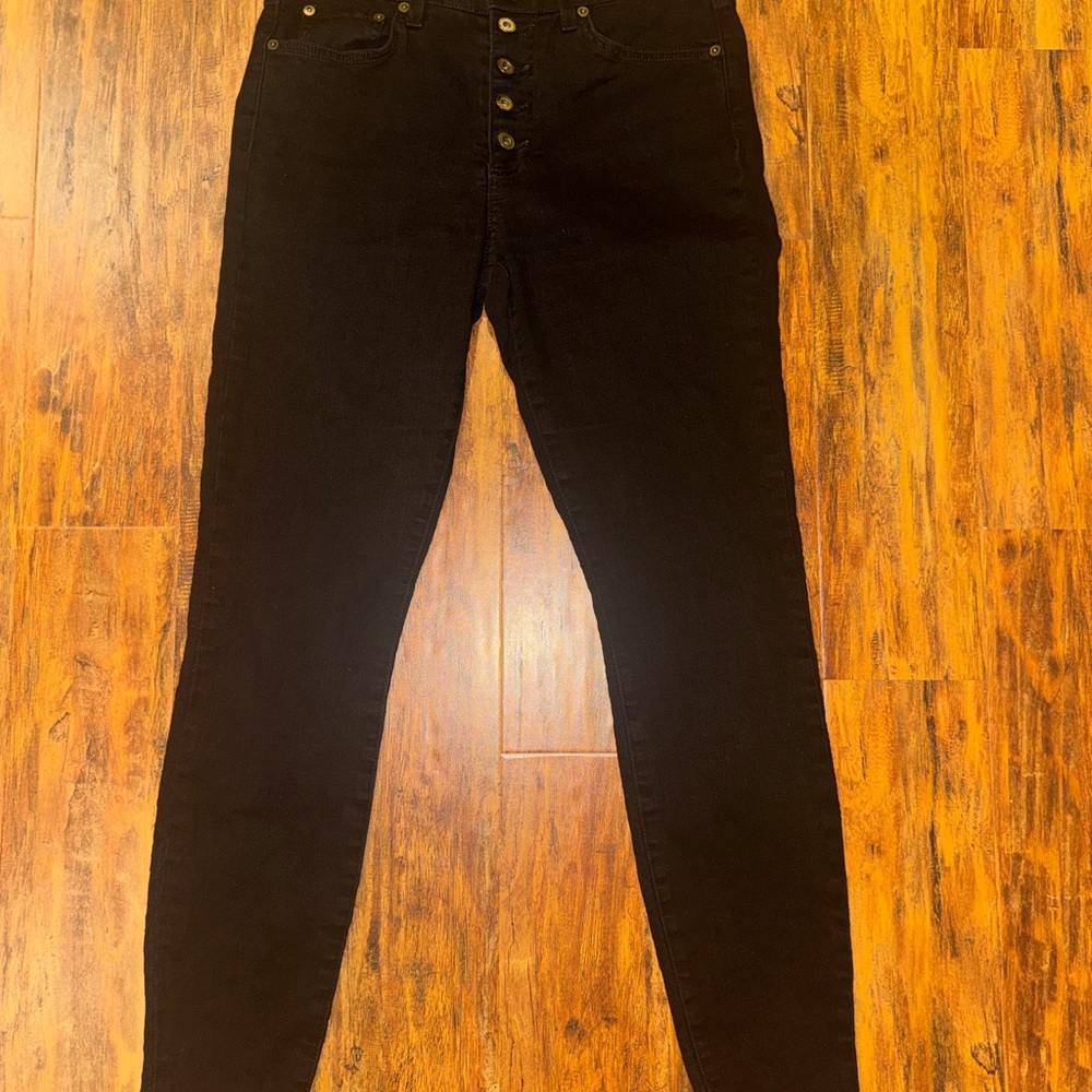 Pistola High Rise Black Jeans